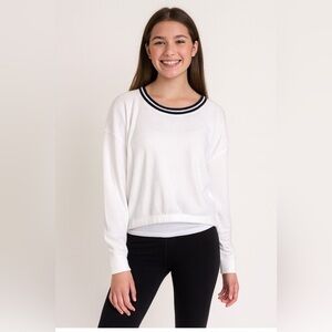 Cropped Hollister Boyfriend Top Size XS​​​